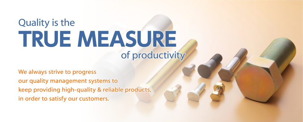 Quality is the TRUE MEASURE of productivity